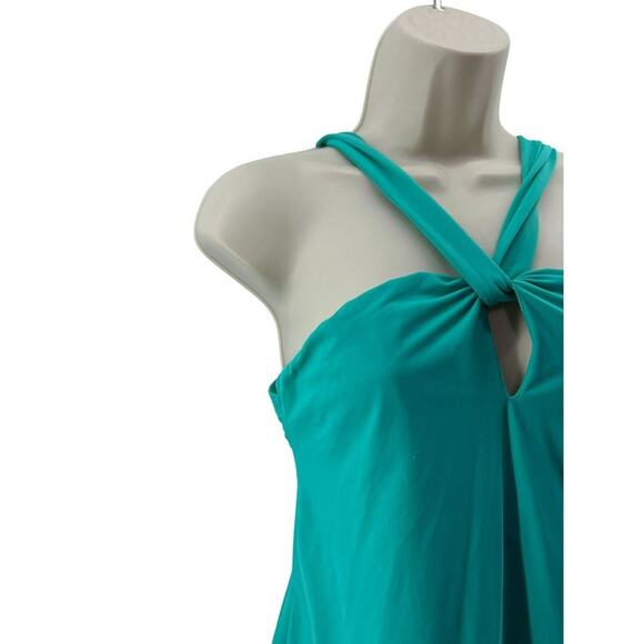 Athleta KiKi Swim Dress Catalina Green Womens Small - Picture 2 of 8